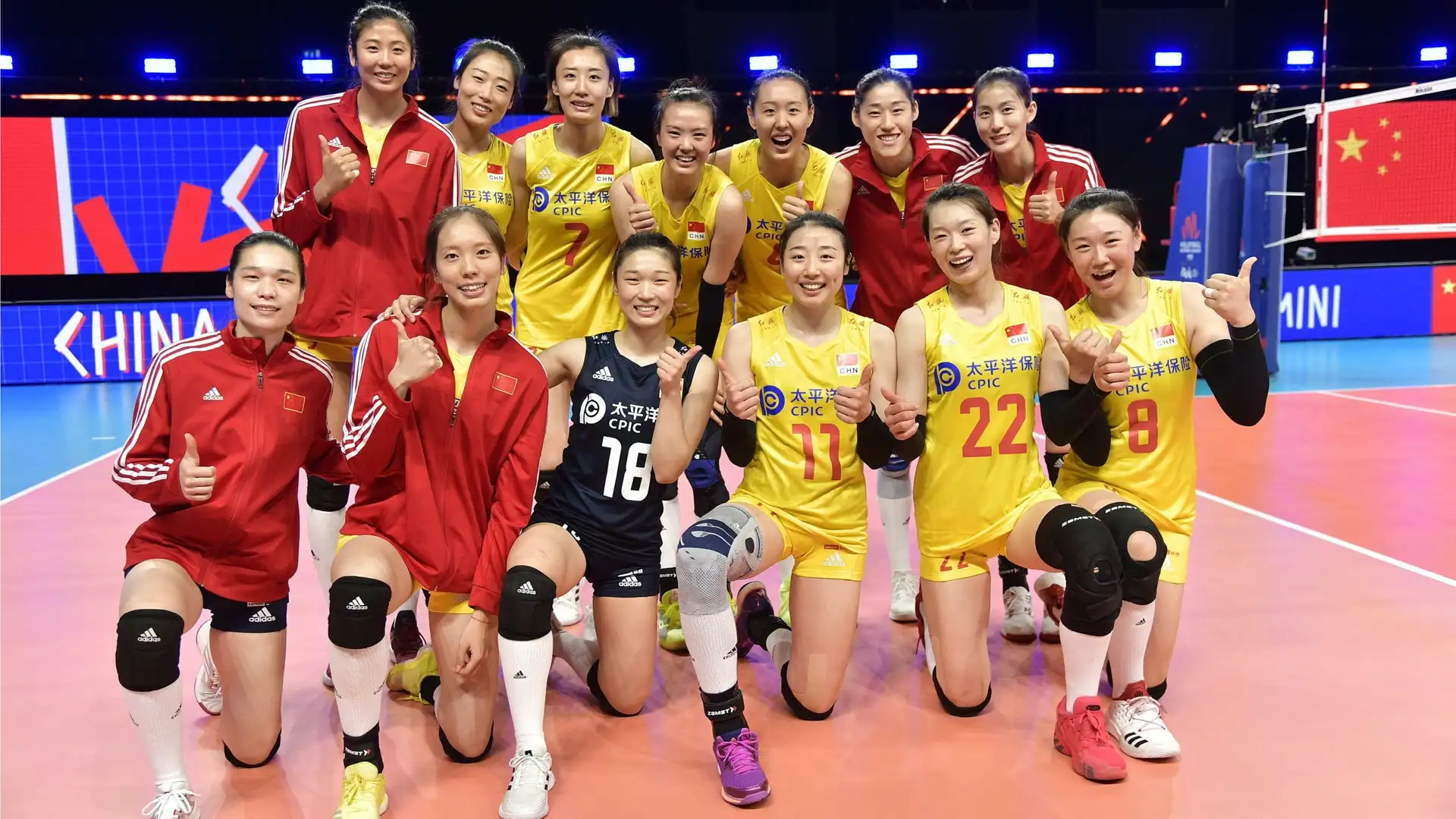 中國女排香港站五連勝  世界女排聯賽主場力量再現